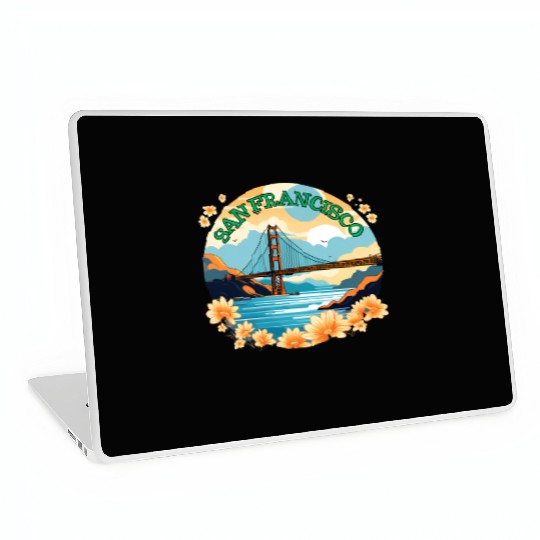 Golden Gate Bridge - San Francisco Laptop Skins