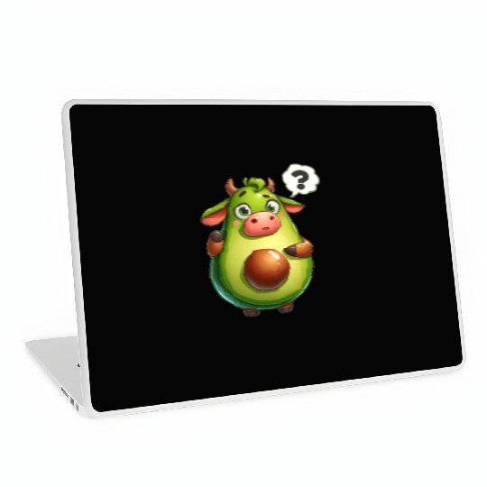 Avocado cow Laptop Skins