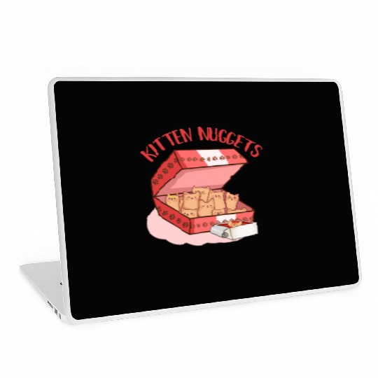 Funny Kittens as Chicken Nuggets, Cat Lover Laptop Skins