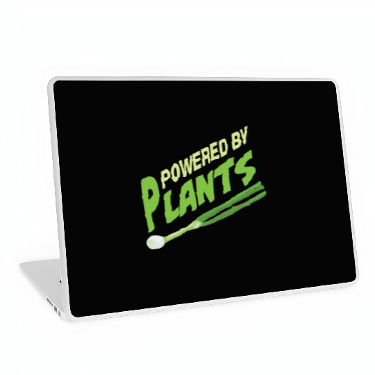 Powered By Plants Laptop Skins