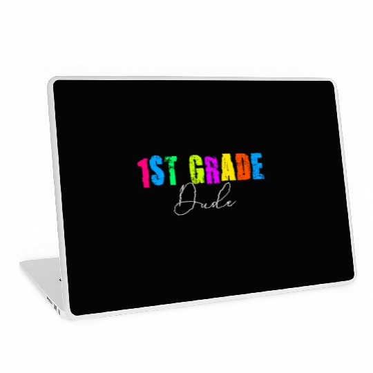 Kindergarten Teacher Funny Student 1st Graduation Laptop Skins