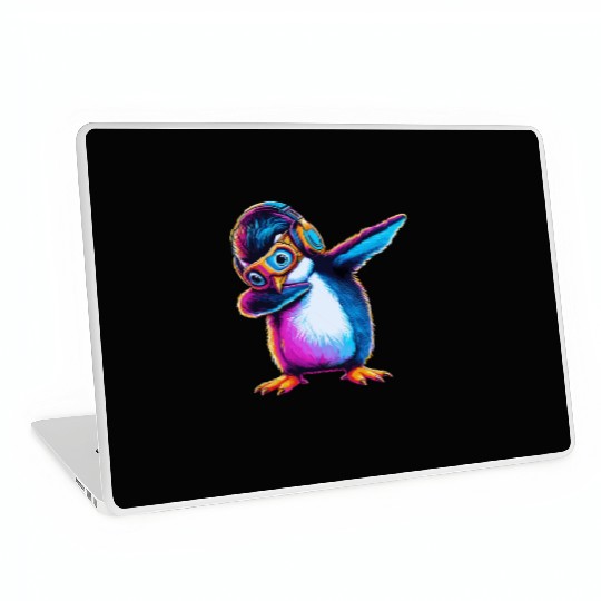 Dabbing Penguin - Hilarious Laptop Skins for Dab Enthusiast