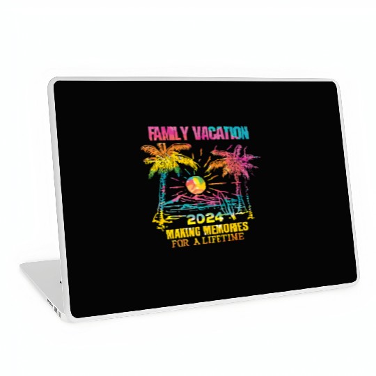 Family Vacation 2024 Making Memories Laptop Skins