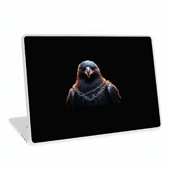 Eagle Caged Thunder: A Heavy Metal Eddie Laptop Skins