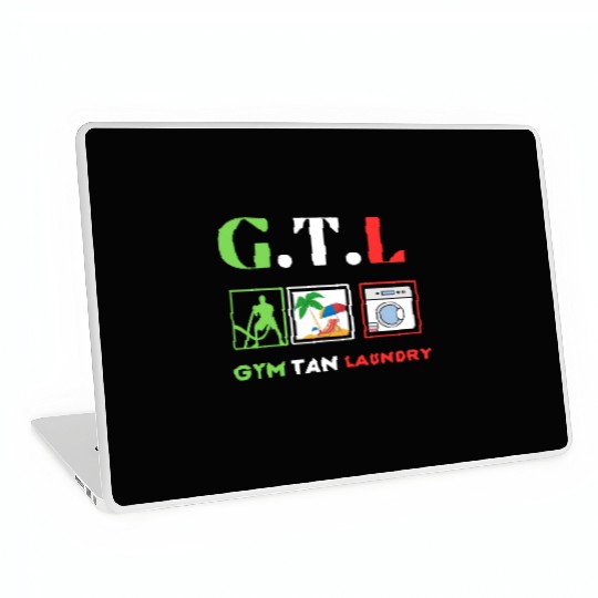 Gym Tan Laundry GTL New Jersey Garden NJ Shore It Laptop Skins