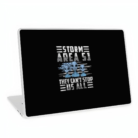 Aliens Area 51 Alien Astronaut Laptop Skins