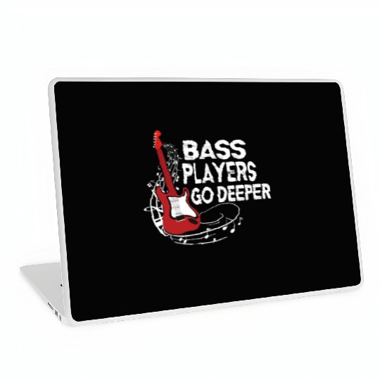 Funny Guitar Bass Players Bass Guitar Guitarist F Laptop Skins