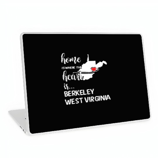 Berkeley County West Virginia Is Where My Heart Is Laptop Skins