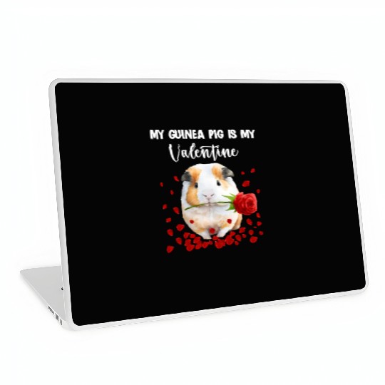 My Guinea Pig Is My Valentine Laptop Skins