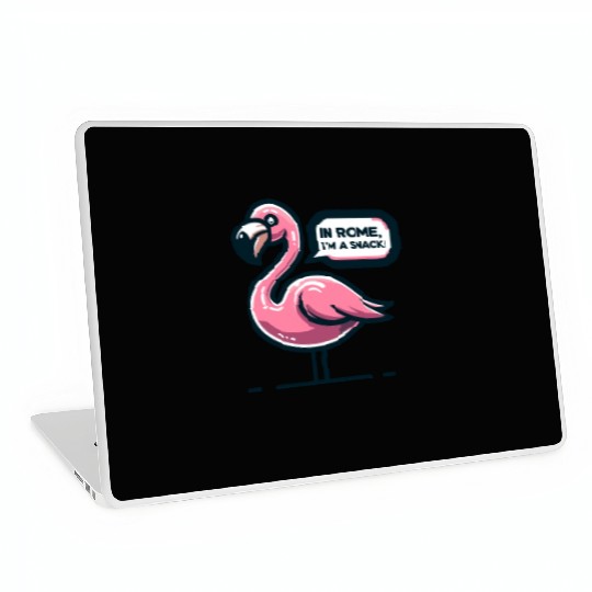 Flamingo Roman History Roman Empire Cuisine Laptop Skins