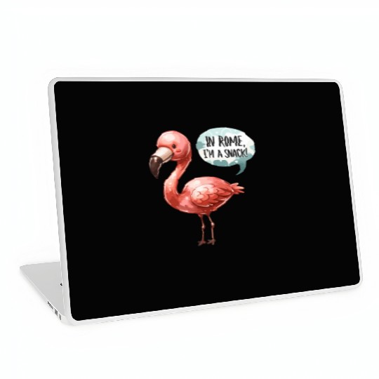 Flamingo Roman History Roman Empire Cuisine Laptop Skins