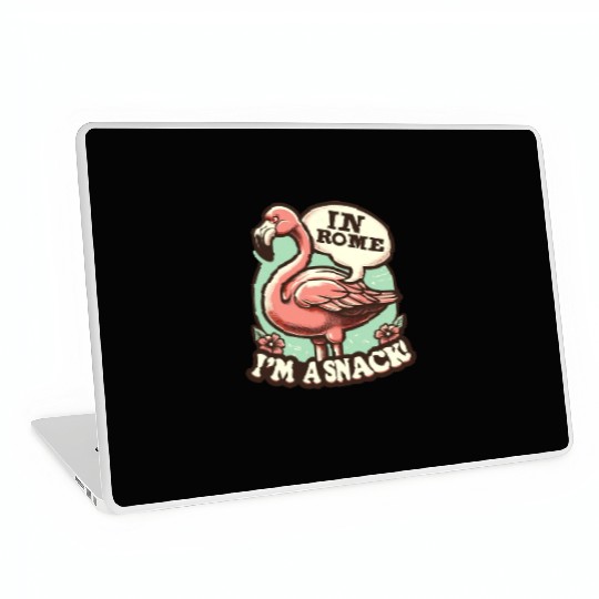 Flamingo Roman History Roman Empire Cuisine Laptop Skins