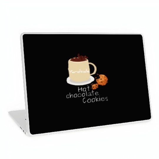 Drink Hot chocolate cookies Yardside font logo Laptop Skins
