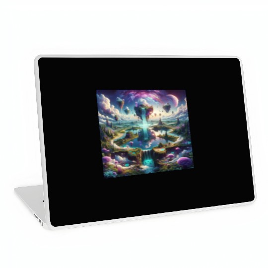 Fantasy Skylands: Surreal Landscape Laptop Skins