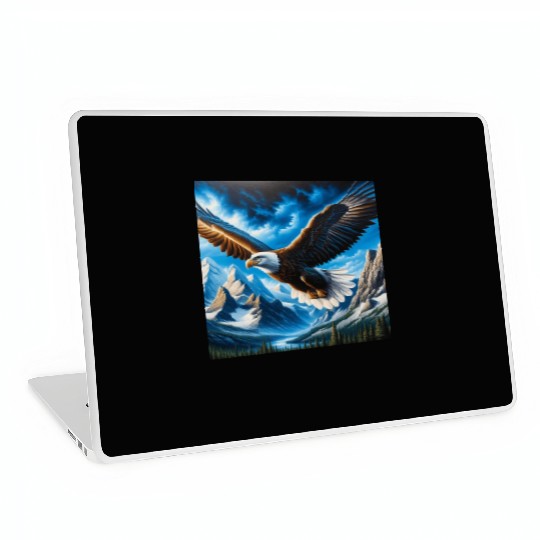Majestic Eagle: Soaring Spirit Laptop Skins