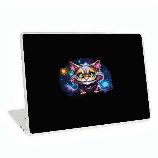 Fantasy Cheshire Cat Smile, Alice in Wonderland Laptop Skins