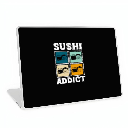 Sushi Delicious Kawaii Cuisine Laptop Skins