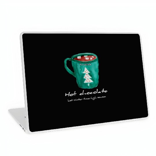 Drink Hot chocolate good last winter time Yard Laptop Skins