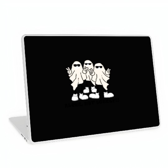 Alone, not lonely!!! Laptop Skins