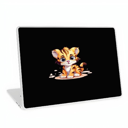 Cute Little Tiger Laptop Skins