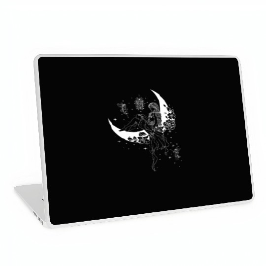 Fairy Fairycore Moon Crescent Moon Laptop Skins