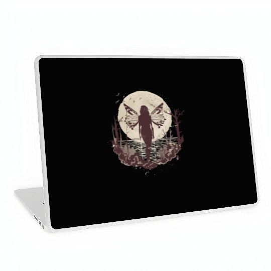 Fairy Fairycore Moon Fairy Laptop Skins