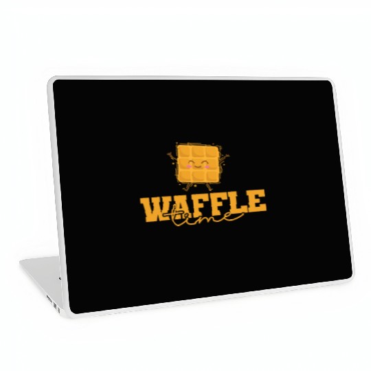 Waffle Time Favorite Food Laptop Skins