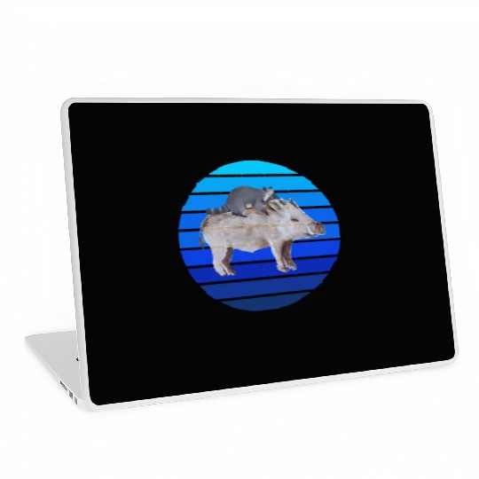 boar raccoon Laptop Skins