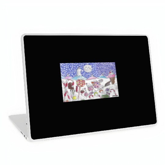 The Nutcracker Christmas Candy Land Laptop Skins