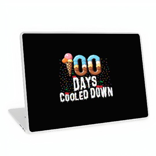 School Laptop Skins, 100 Days Cooled Down Ice Cream With