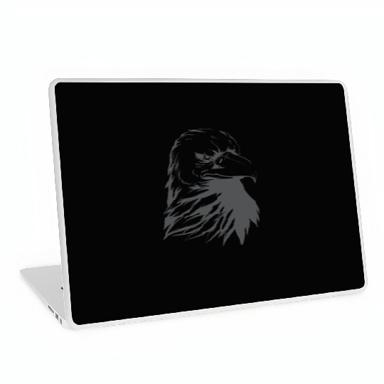 Bald Eagle Silhouette Laptop Skins