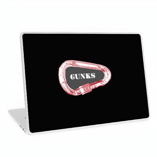 Gunks Rock Climbing Carabiner Laptop Skins