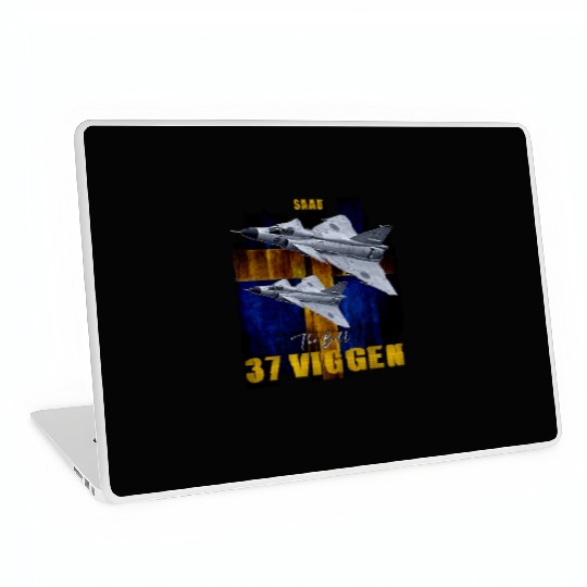 Saab 37 Viggen Swedish Multi Combat Aircraft Laptop Skins