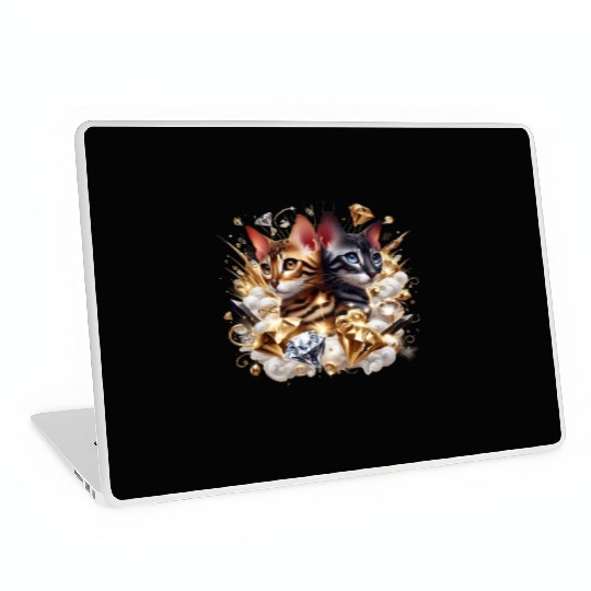 Fabulous Bengal Kittens Laptop Skins