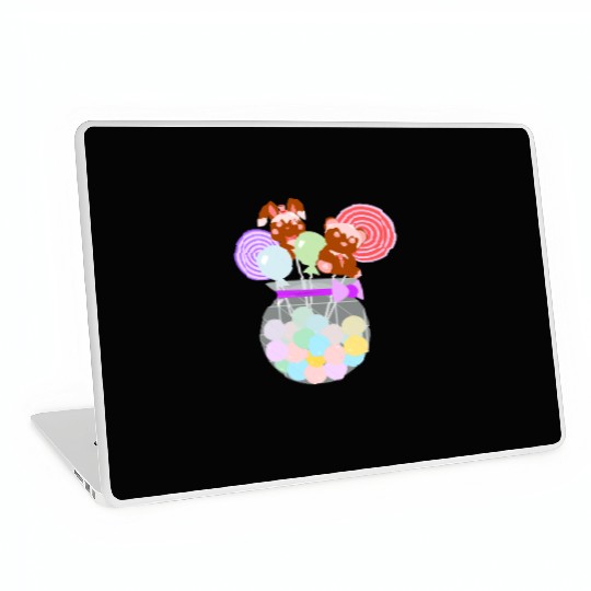CIRCUS IN SPRING: CIRCUS CANDY JAR Laptop Skins