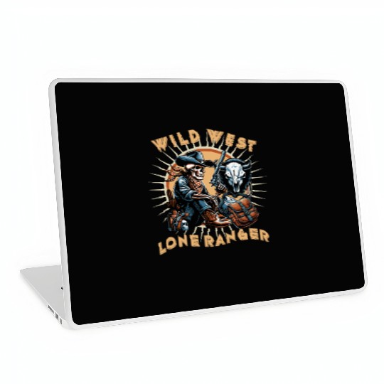 WILD WEST LONE RANGER Laptop Skins