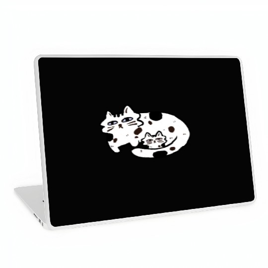 Cat Mom Laptop Skins