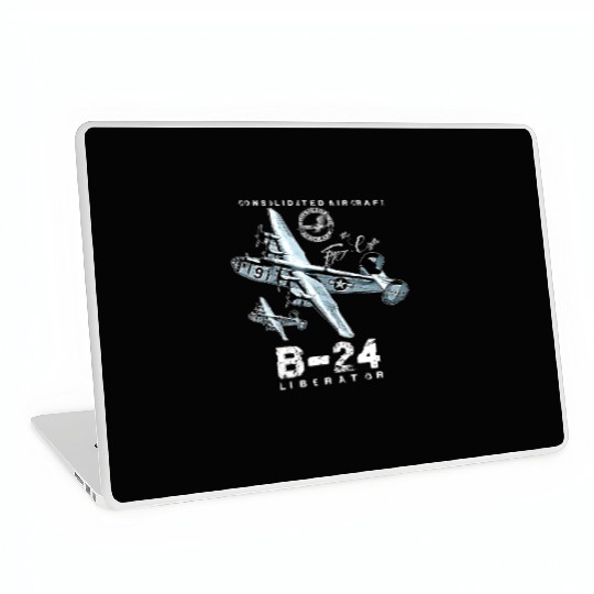 B24 Liberator The Flying Coffin WW2 Heavy Bomber A Laptop Skins