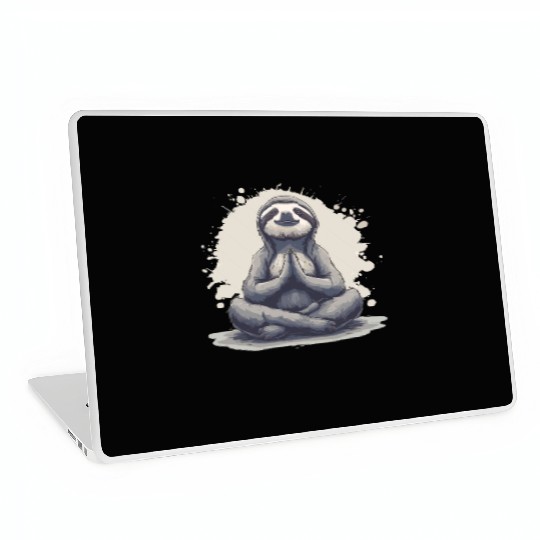 Sloth Yoga Relaxation Chill Chilling Gift Laptop Skins