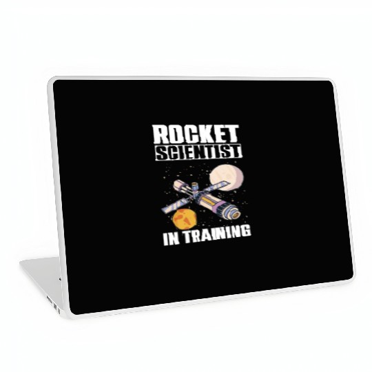 Rocket Scientist Studied Science In Training Laptop Skins