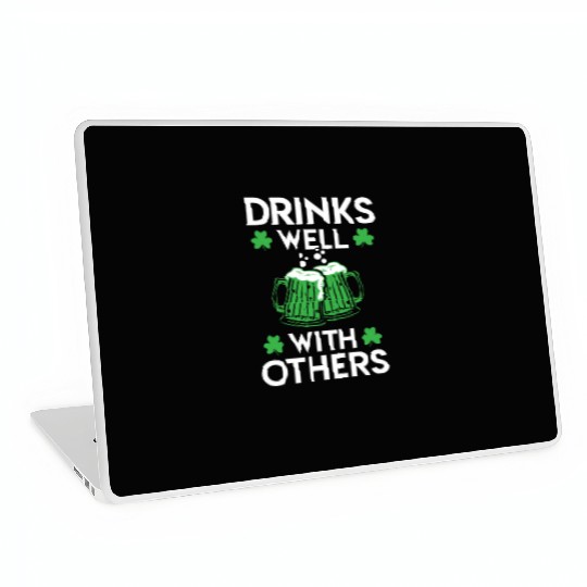 Green Beer St Patrick s Day Laptop Skins