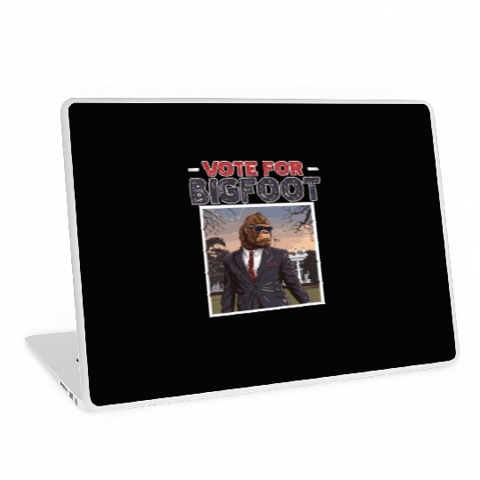 Presidential elections 2024 Bigfoot Laptop Skins