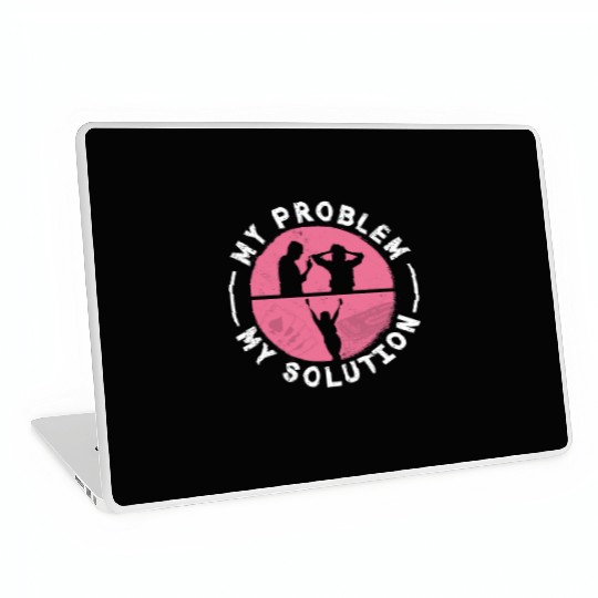 Cribbage Player My Problem My Pictogram Mom Dad Laptop Skins