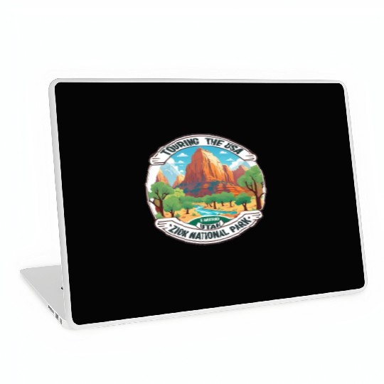 Touring The USA : Zion National Park Laptop Skins