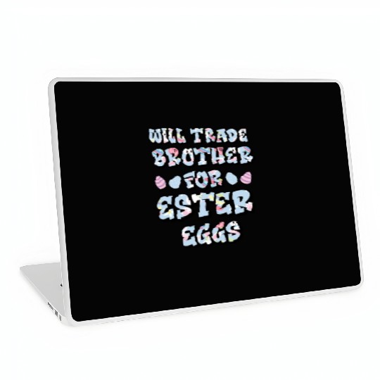 Easter Egg Negotiations: Sibling Swapsies Edition Laptop Skins