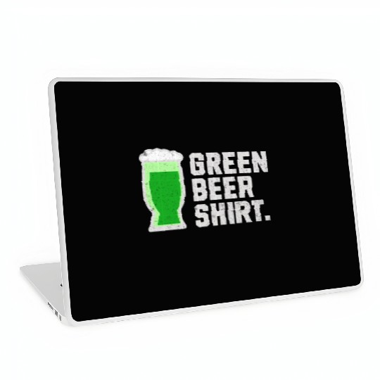 Green Beer Laptop Skins for St. Patrick's Day