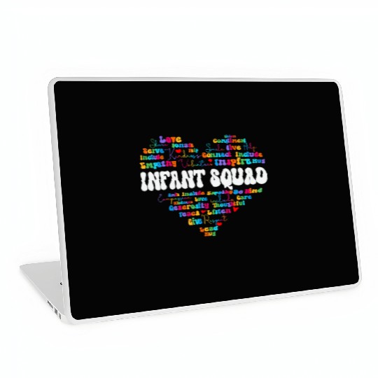 Cute Infant Squad Appreciation Week Back To School Laptop Skins
