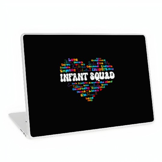 Cute Infant Squad Appreciation Week Back To School Laptop Skins