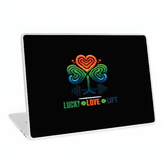 Lucky Love Lift Workout Laptop Skins