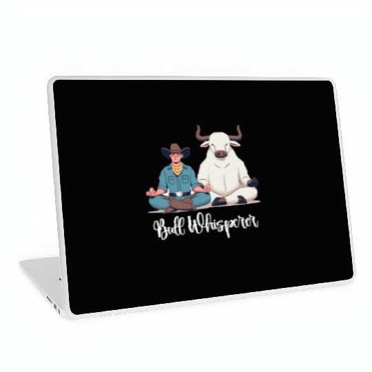 Rodeo Bull Riding Livestock Show Farmer Cattle Laptop Skins